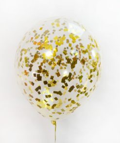 k006 конфеті квадратики золото