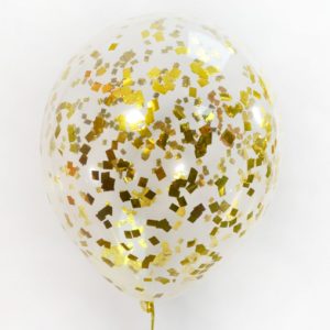 k006 конфеті квадратики золото
