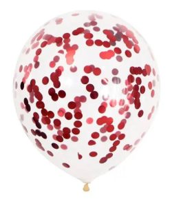 k015 конфеті кружечки червоні