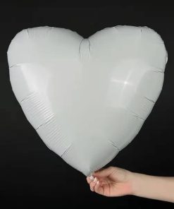 Серце Пастель Біле