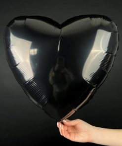 СЕРЦЕ Пастель Чорне