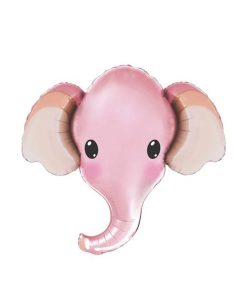 Голова слона рожева