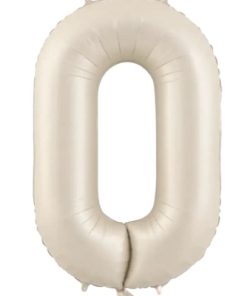 Кулька-цифра "0" молочний