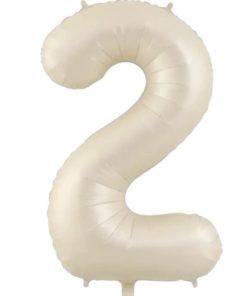 Кулька-цифра "2" молочний