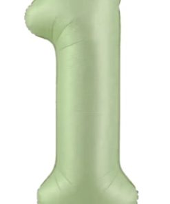 Кулька-цифра "1" оливкова