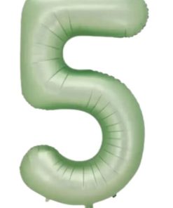 Кулька-цифра "5" оливкова