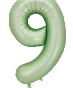 Кулька-цифра "9" оливкова