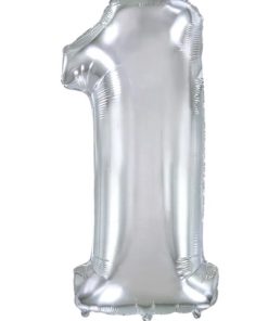 Кулька-цифра "1" срібло