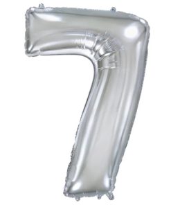 Кулька-цифра "7" срібло