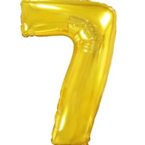Кулька-цифра "7" золото