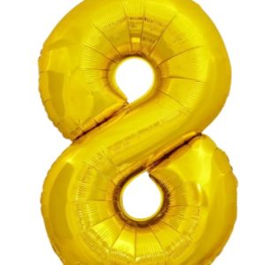 Кулька-цифра "8" золото