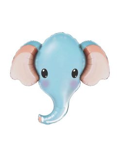 Голова слона блакитна