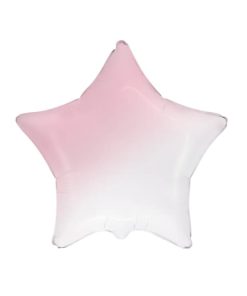 Зірка  Омбре Біло-Рожева