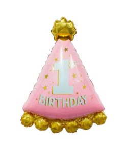 Ковпак 1st Birthday рожевий