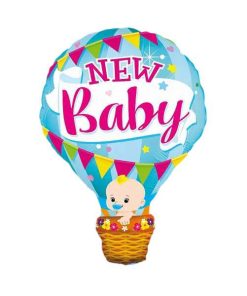 Повітряна куля New Baby блакитна