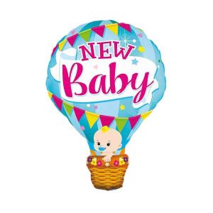 Повітряна куля New Baby блакитна
