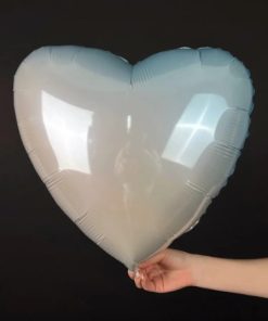 Серце Омбре Біло-Блакитне