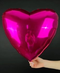 Серце Металік Фуксія