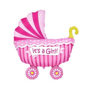 Візочок It's a Girl рожевий