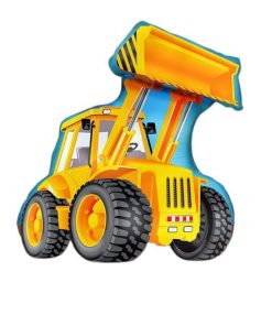 Екскаватор жовтий