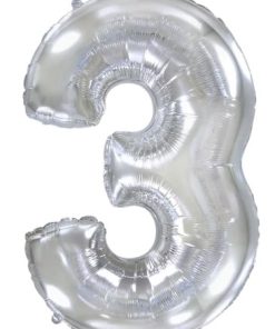 Кулька-цифра “3” срібло