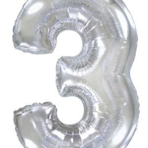 Кулька-цифра “3” срібло