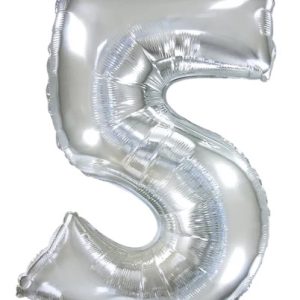 Кулька-цифра “5” срібло