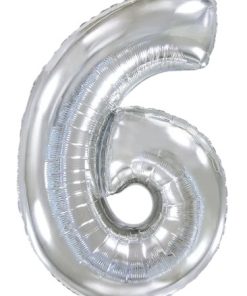 Кулька-цифра “6” срібло