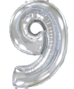 Кулька-цифра “9” срібло