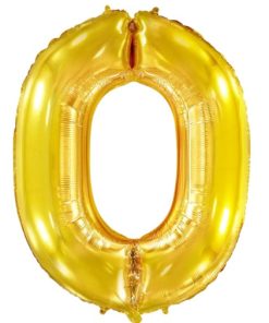 Кулька-цифра “0” золото