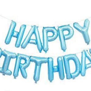 Напис "Happy Birthday " голуба