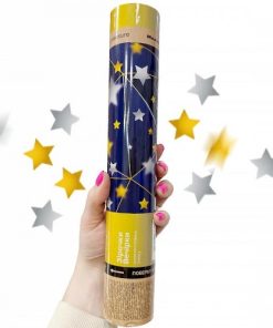 Хлопавка 30 см Зірочки Maxsem