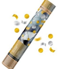 Хлопавка 30 см Срібло та Золото