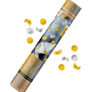 Хлопавка 30 см Срібло та Золото