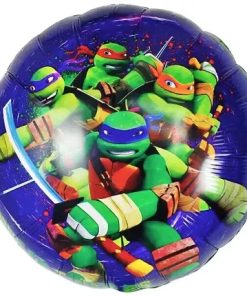 kzsm_bzn0016 Черепашки Ніндзя на синьому