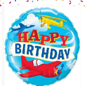 kzsm_en0035 Happy Birthday літак