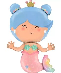 Принцеса русалка блакитна