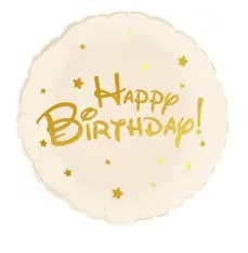 kzsm_en0059 Happy Birthday кремова