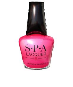 Фольгована кулька фігура "Лак для нігтів" рожева голограма 93х46 см. в уп.